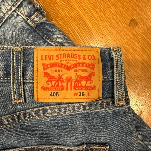 Levi's Classic Blue Jean Shorts for Men - Picture 3 of 3